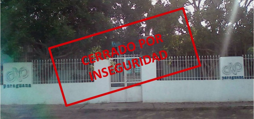 Inseguridad provoca cierre de CNP Paraguaná