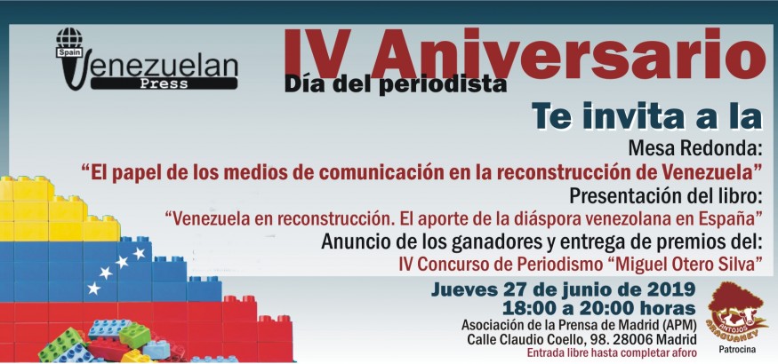 IV aniversario Asociacion Venezuelan Press