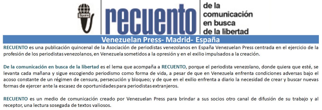 RECUENTO VENEZUELAN PRESS