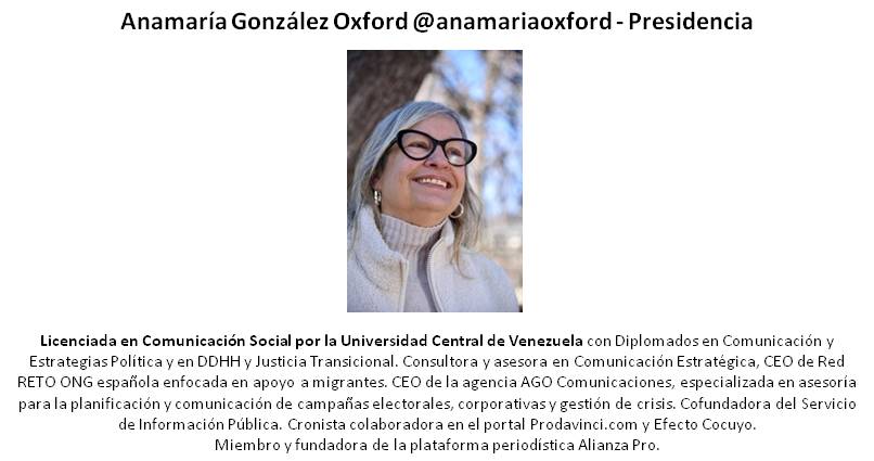 Anamaria Gonzalez Oxford